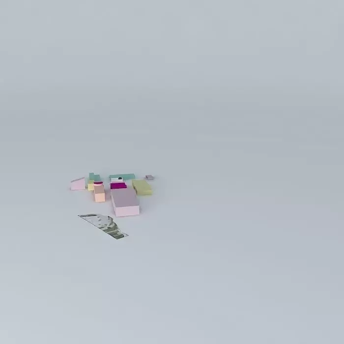 Modern architecture design Free 3D model