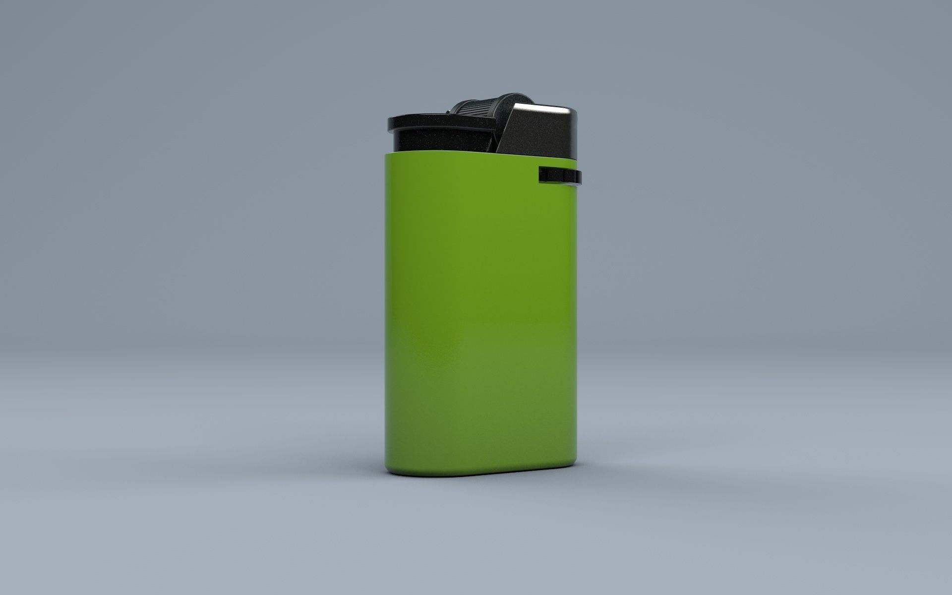 Gas Lighter 3D model_1