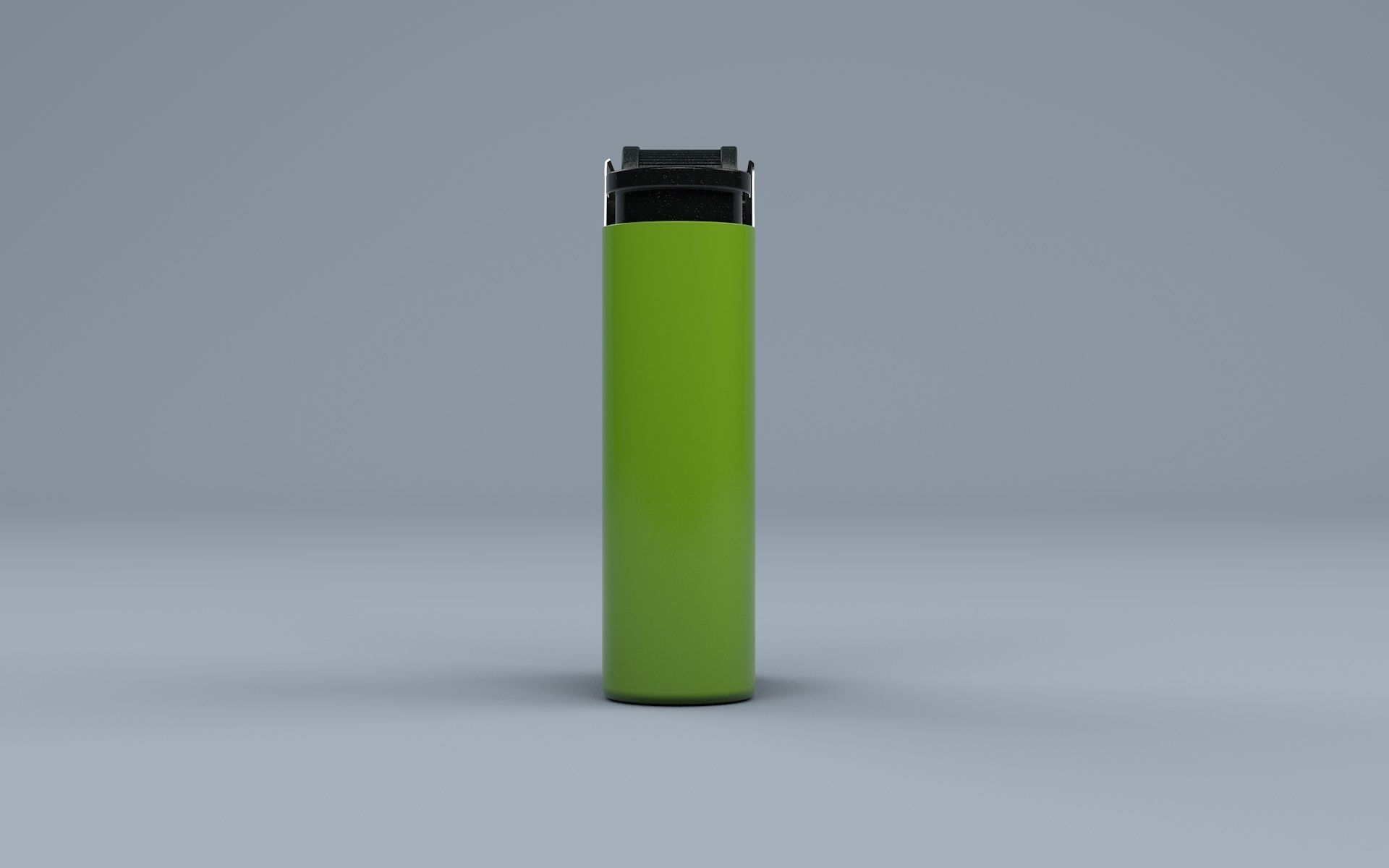 Gas Lighter 3D model_2