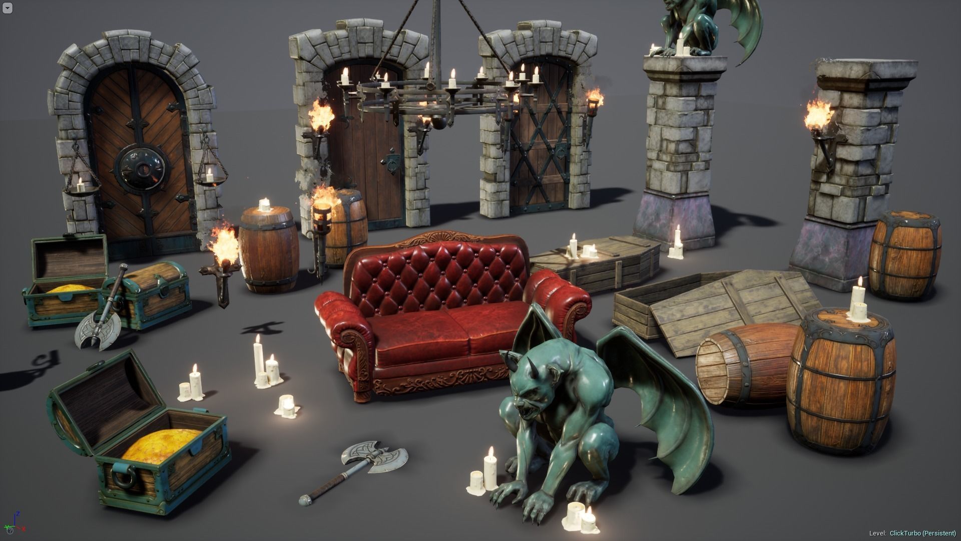 Fantasy Props Interior Pack