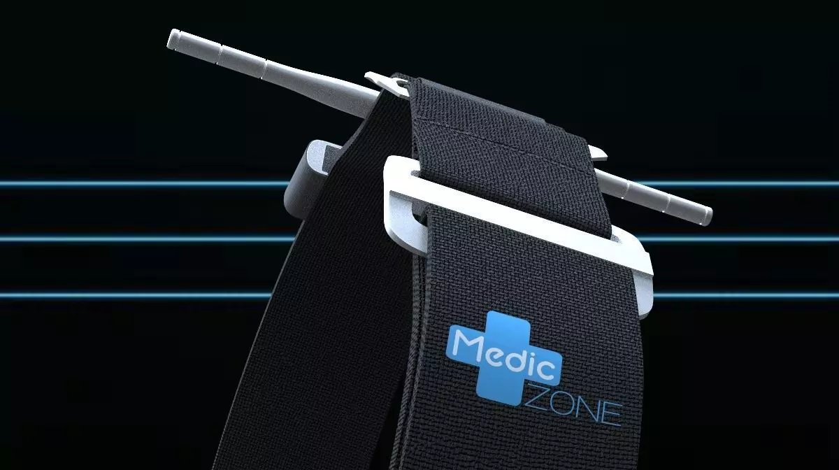 Bandage Elastic Tourniquet 3D model_0