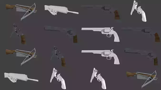Project-Redundancy bow and arrow 3D Model Collection Project-Redundancy bow and arrow 3D Model Collection