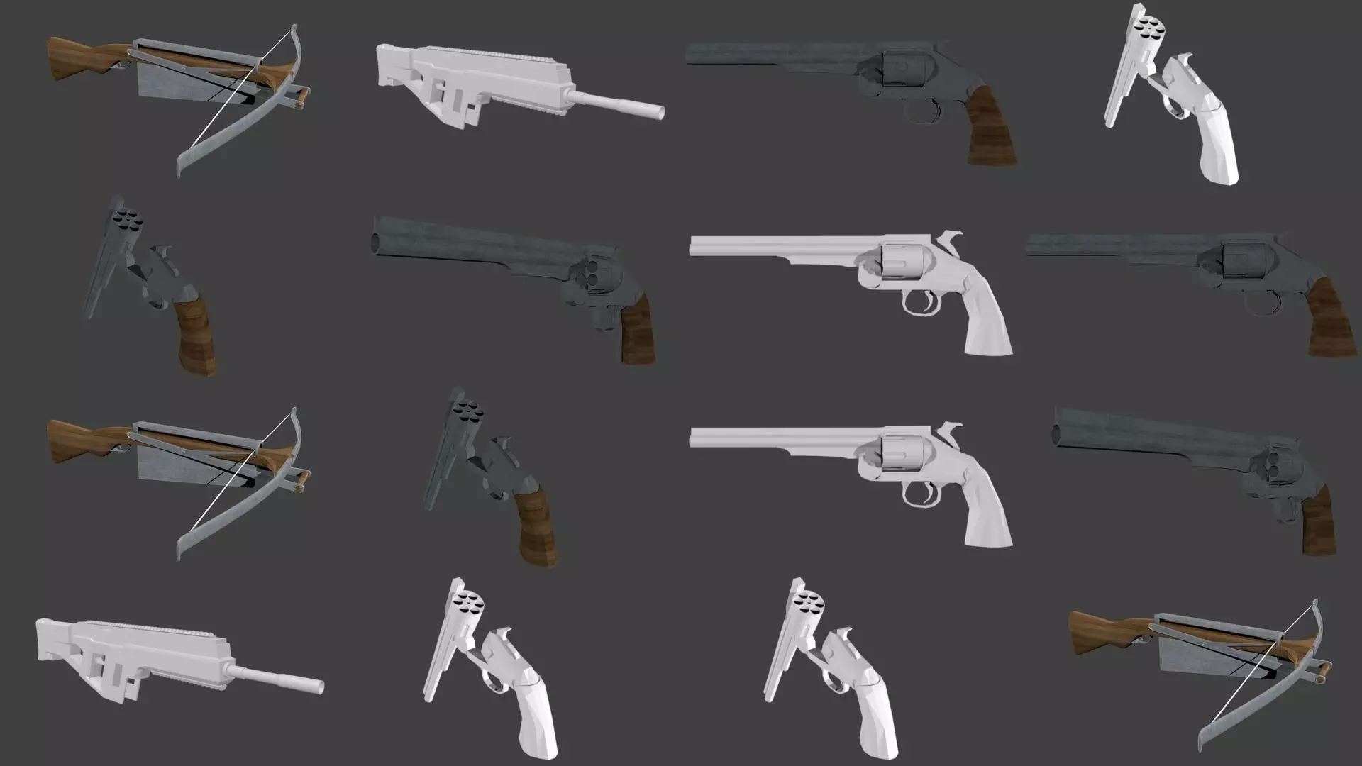 Project-Redundancy bow and arrow 3D Model Collection_0