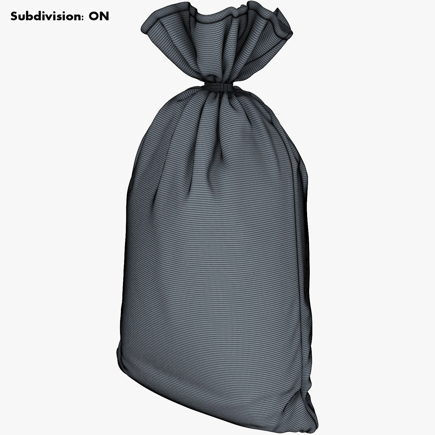 Sack v 2 bag 3D model_21