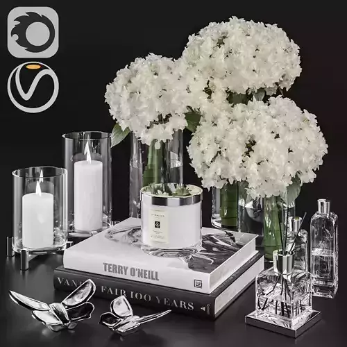 Decorative set08 3D model