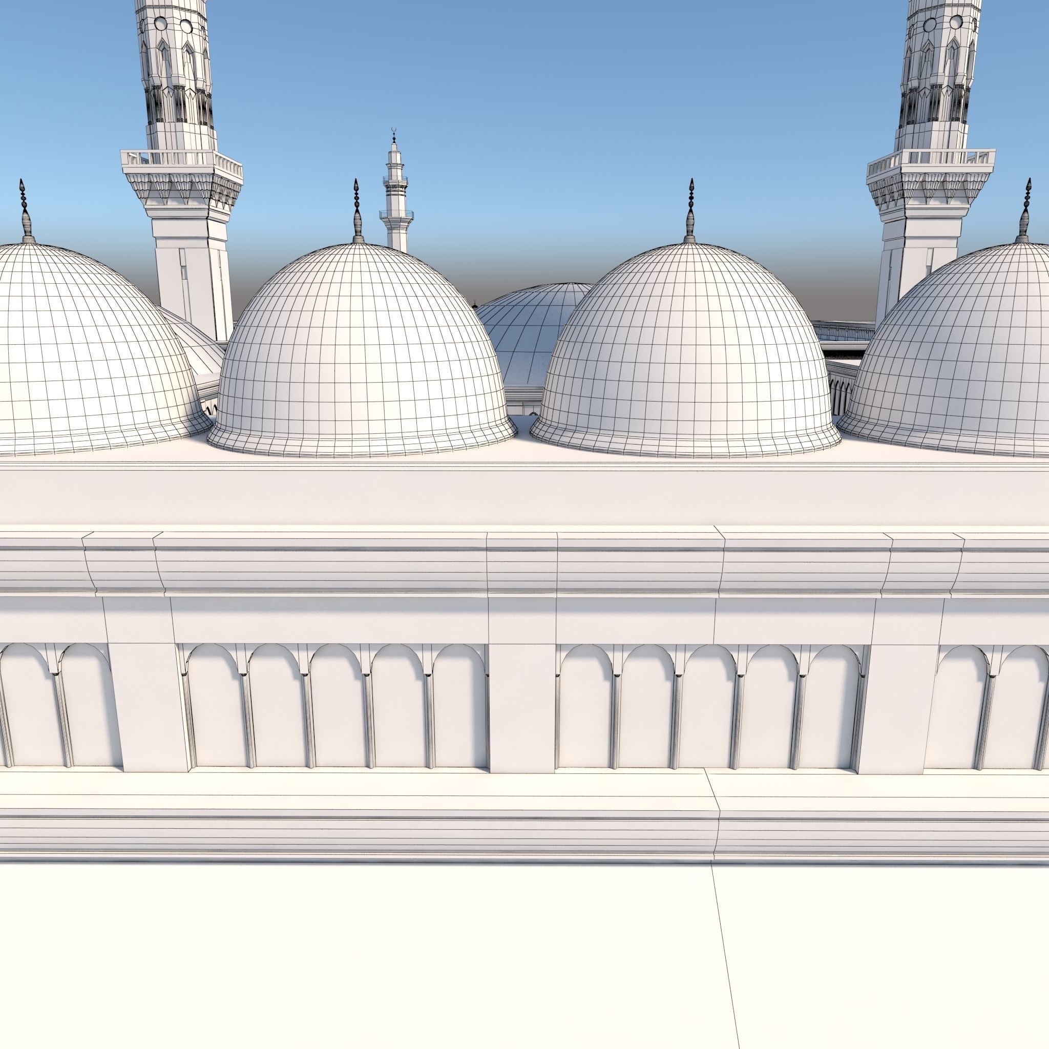 Masjid Nabawi 3D model_52