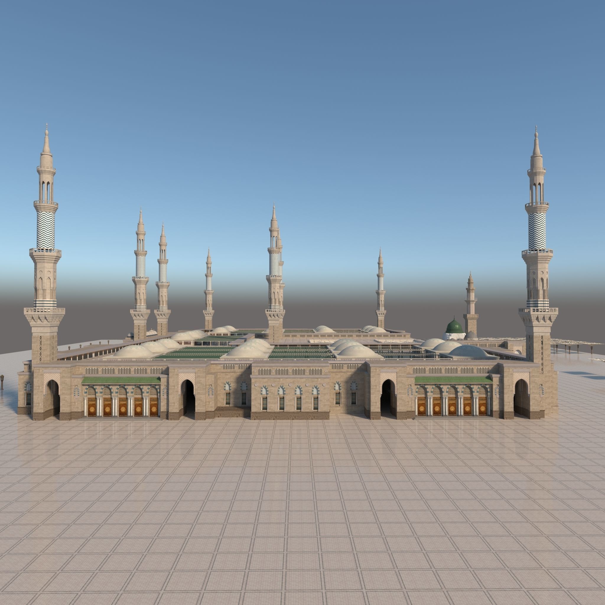 Masjid Nabawi 3D model_9