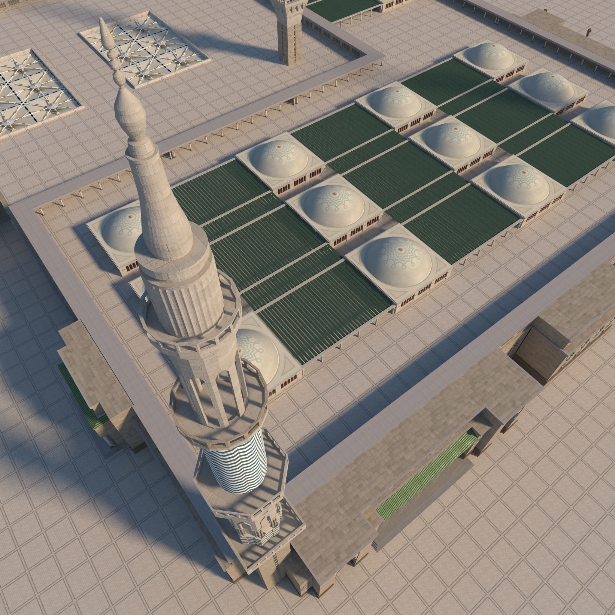 Masjid Nabawi 3D model_27