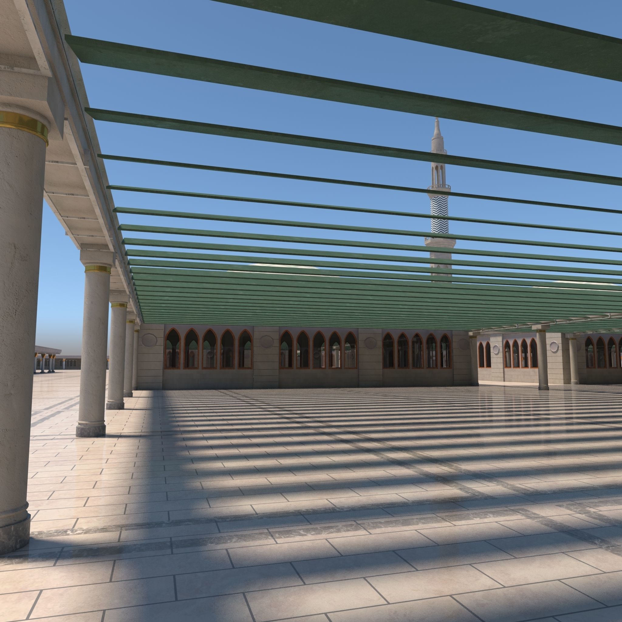 Masjid Nabawi 3D model_39