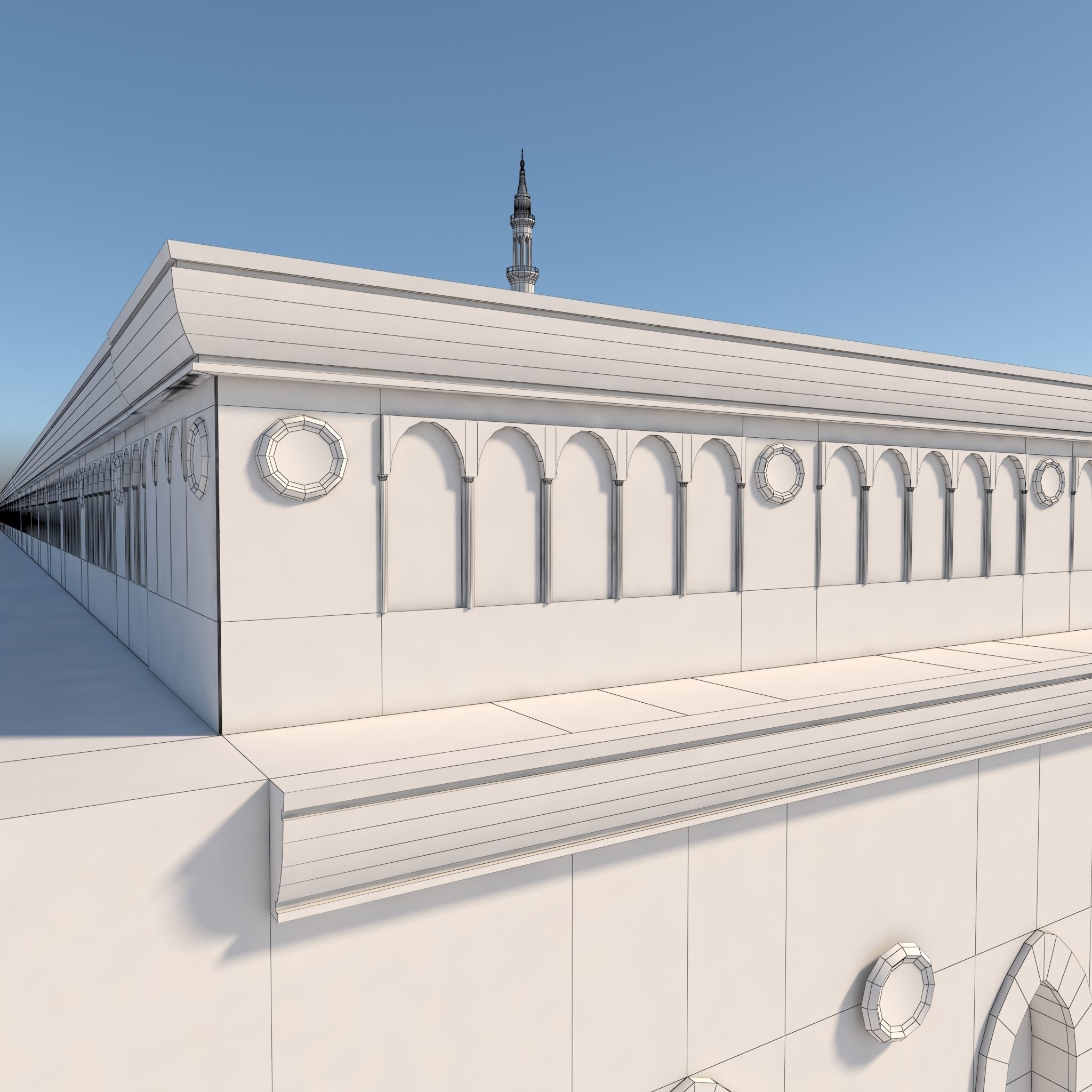 Masjid Nabawi 3D model_46