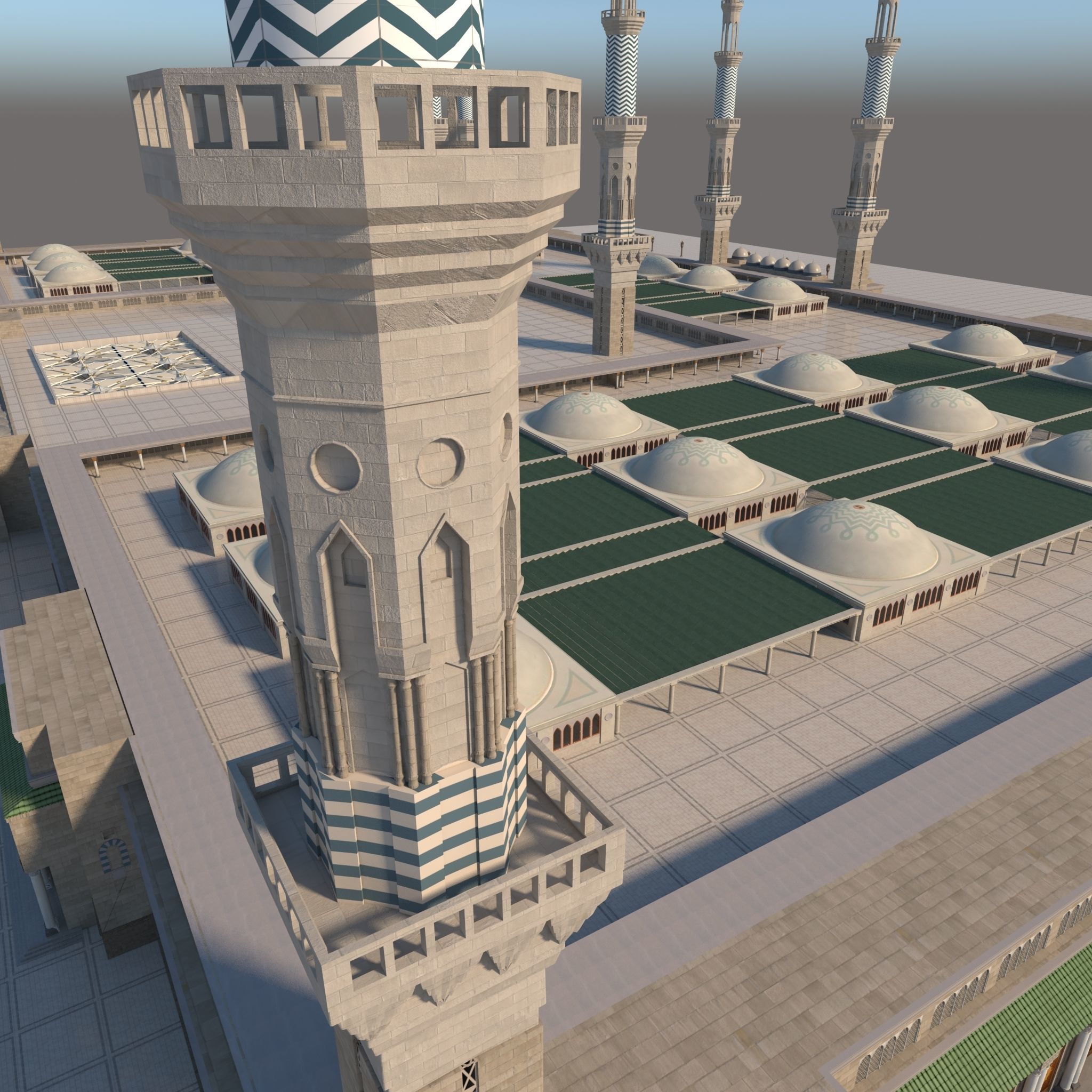 Masjid Nabawi 3D model_29