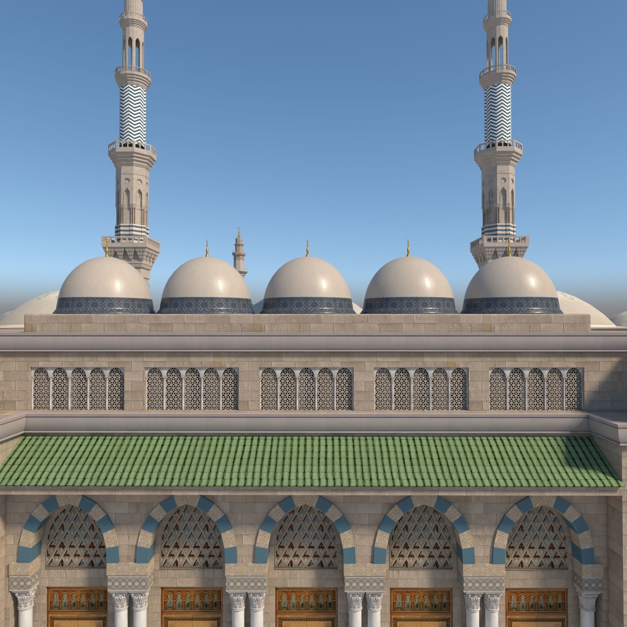 Masjid Nabawi 3D model_49