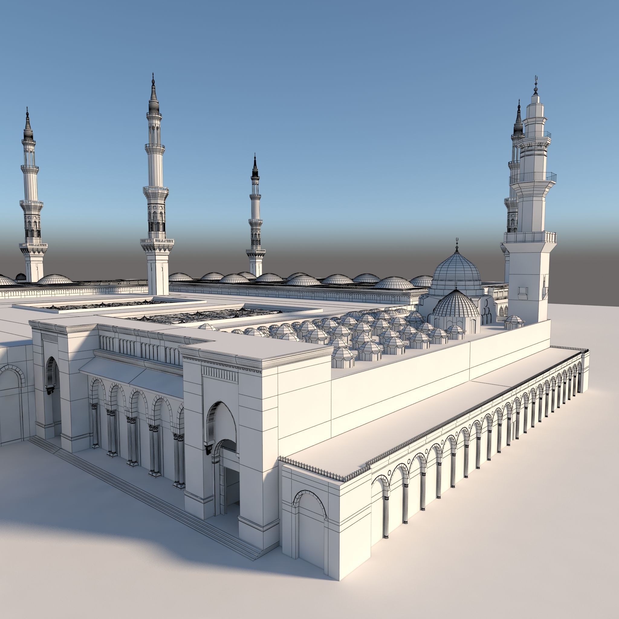 Masjid Nabawi 3D model_14