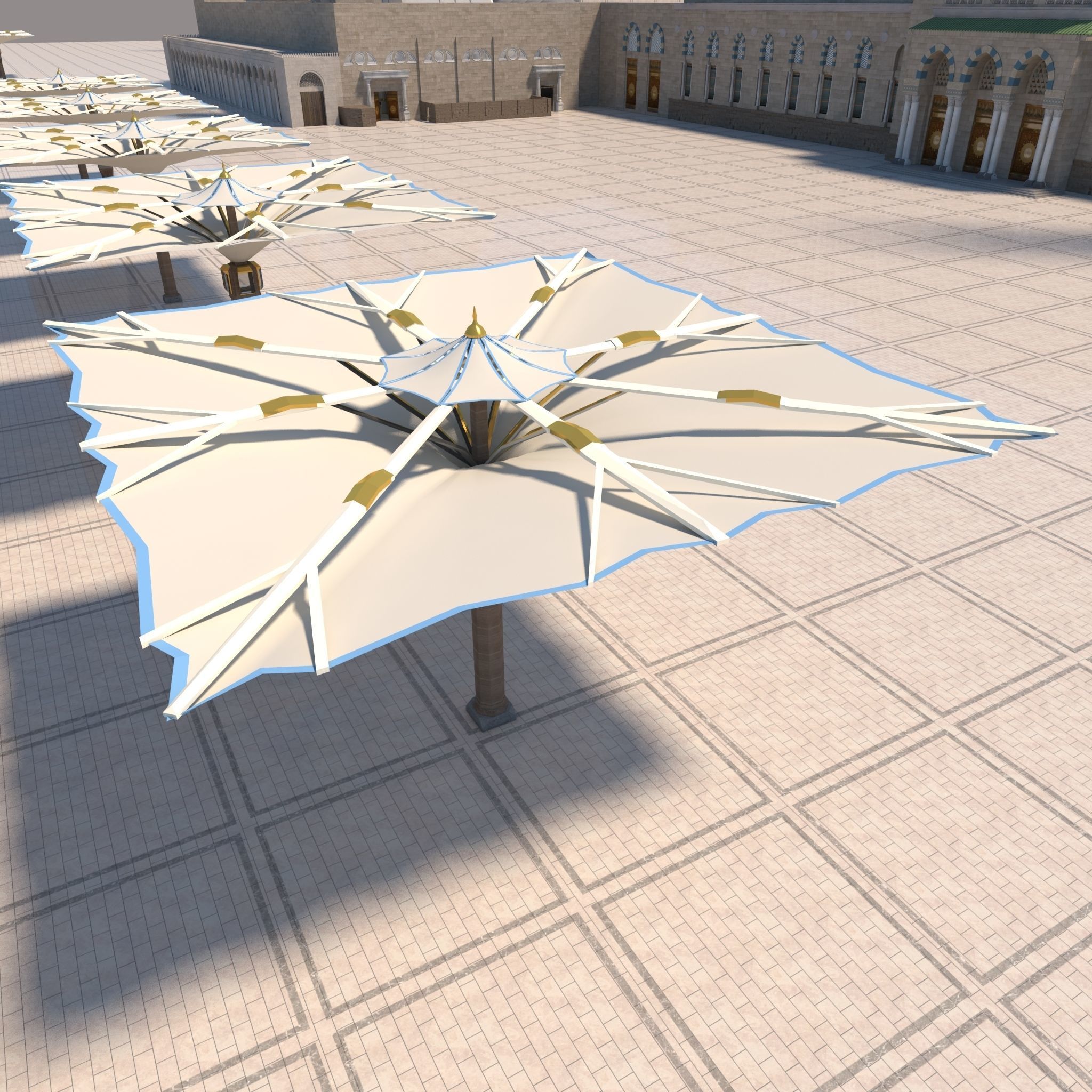 Masjid Nabawi 3D model_53