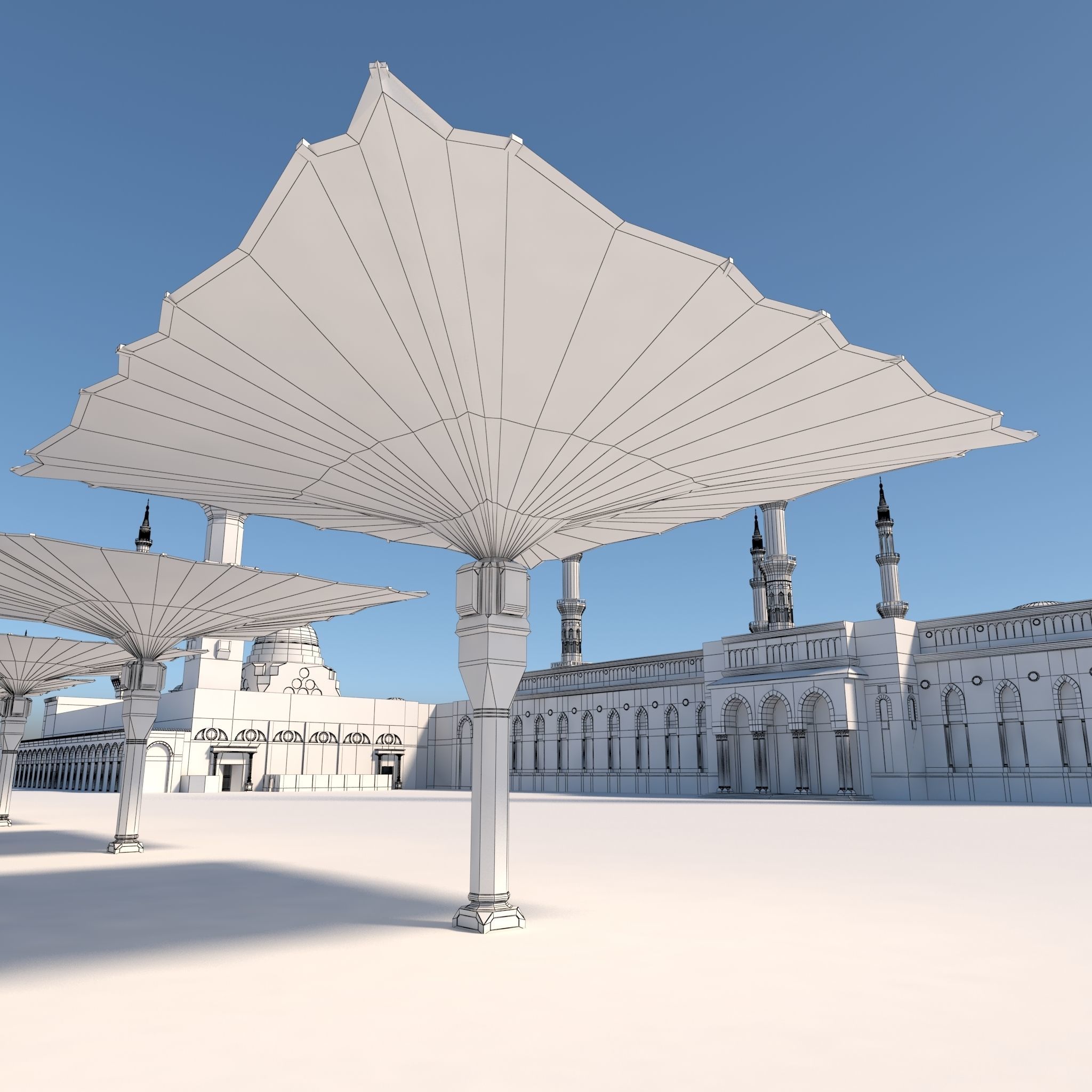 Masjid Nabawi 3D model_56