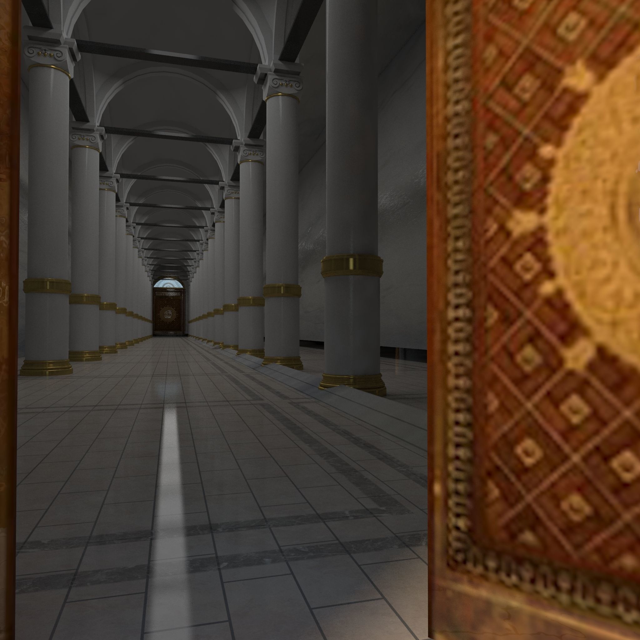 Masjid Nabawi 3D model_17
