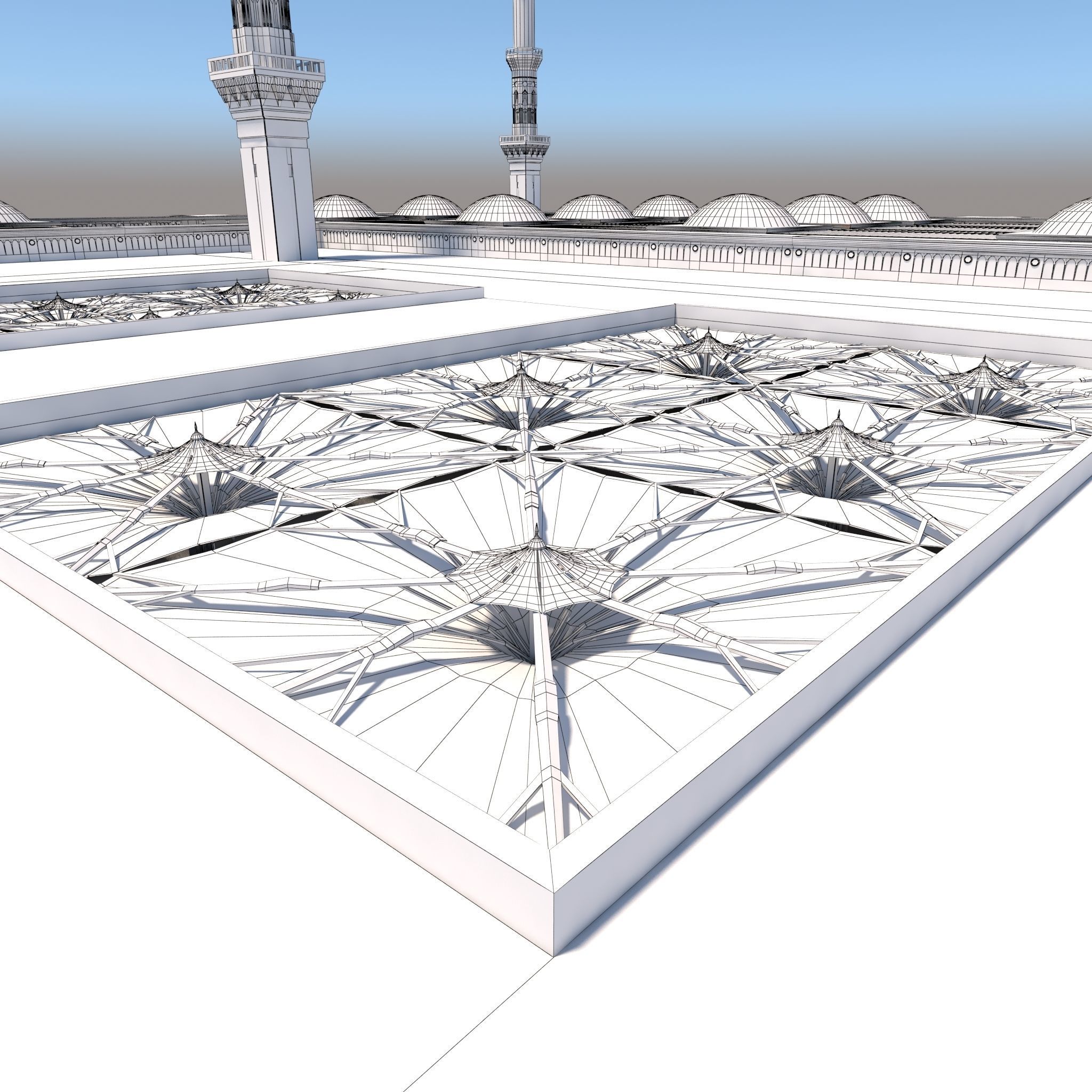 Masjid Nabawi 3D model_42