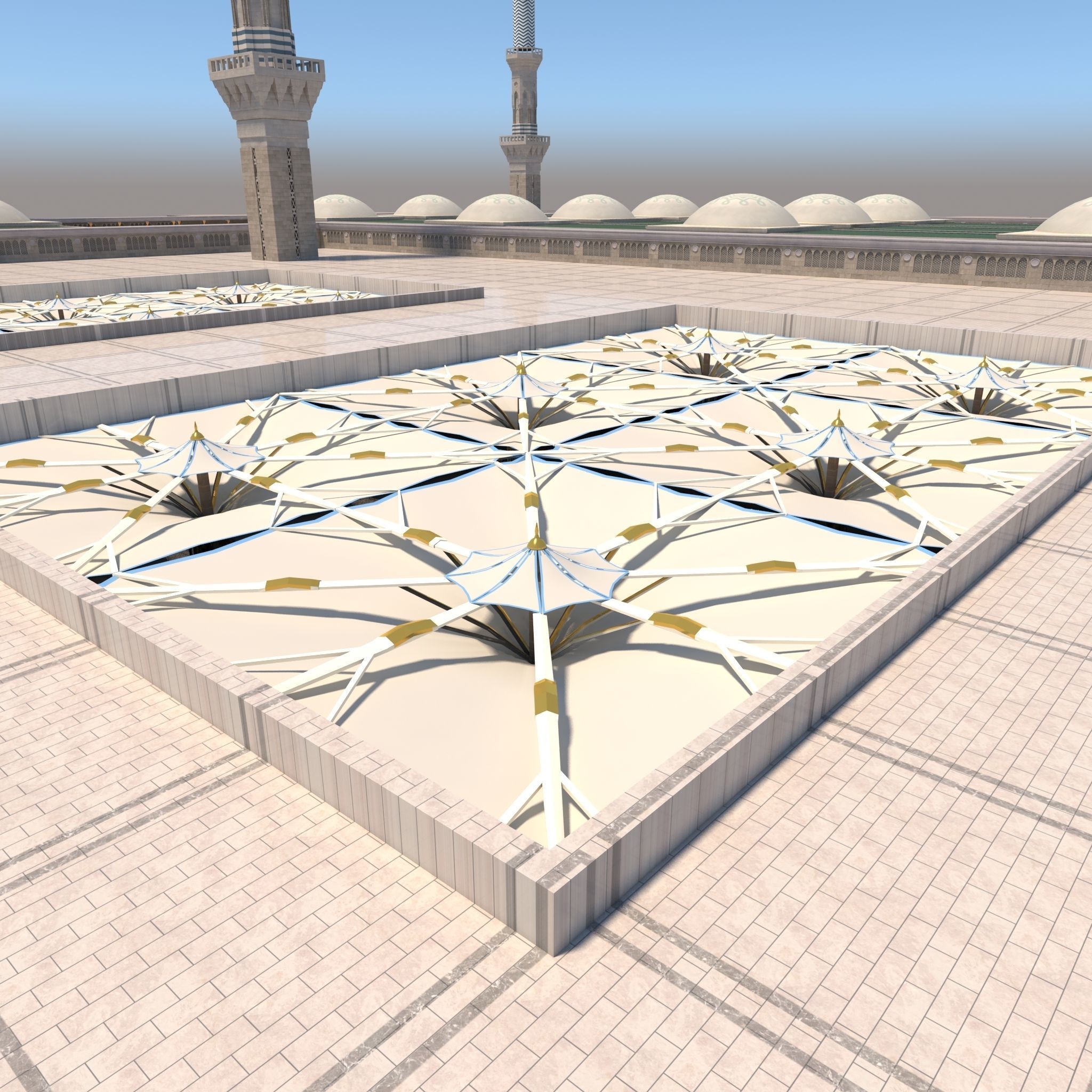 Masjid Nabawi 3D model_41