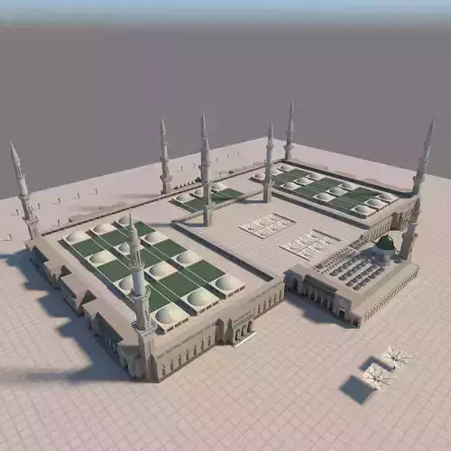 Masjid Nabawi 3D model