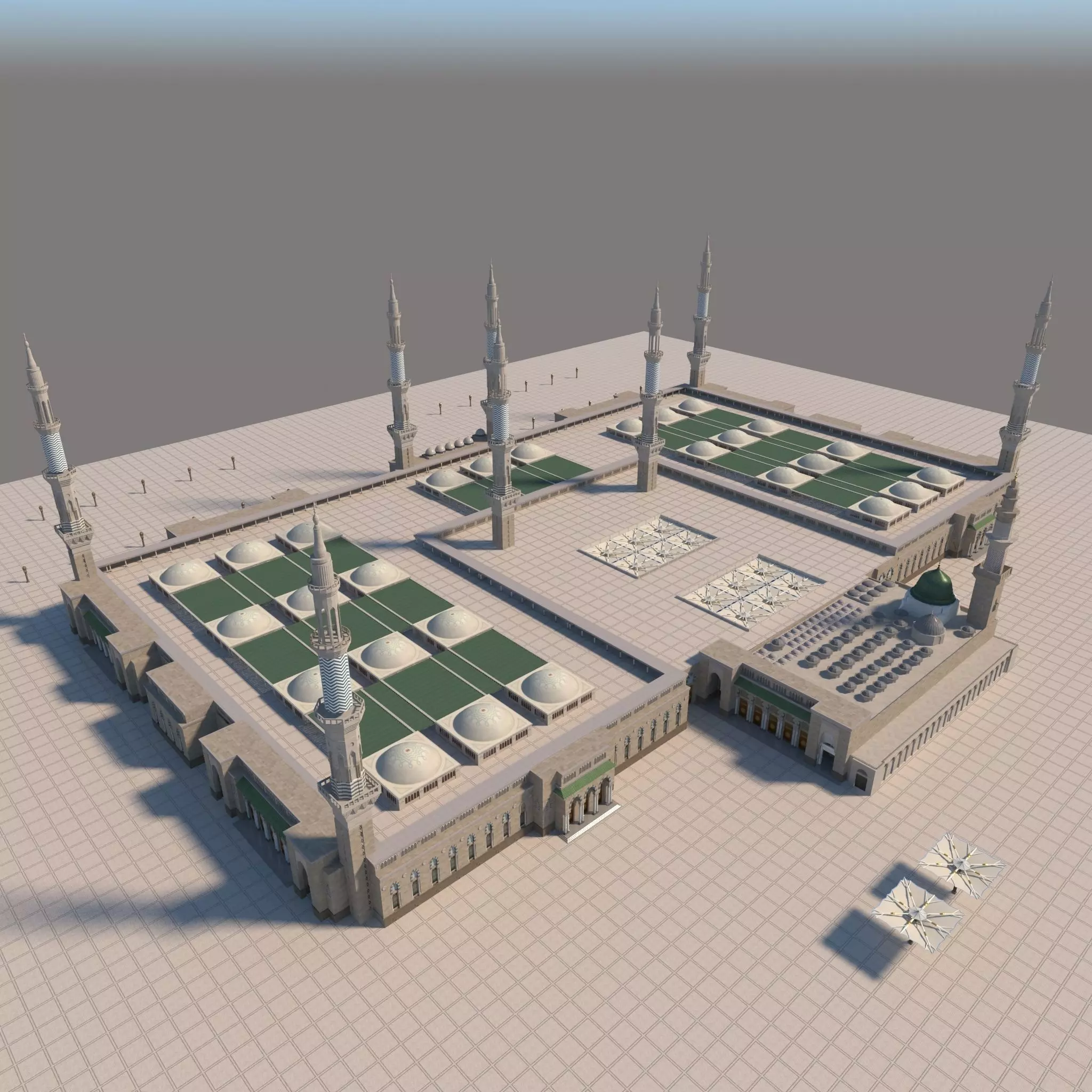 Masjid Nabawi 3D model_0