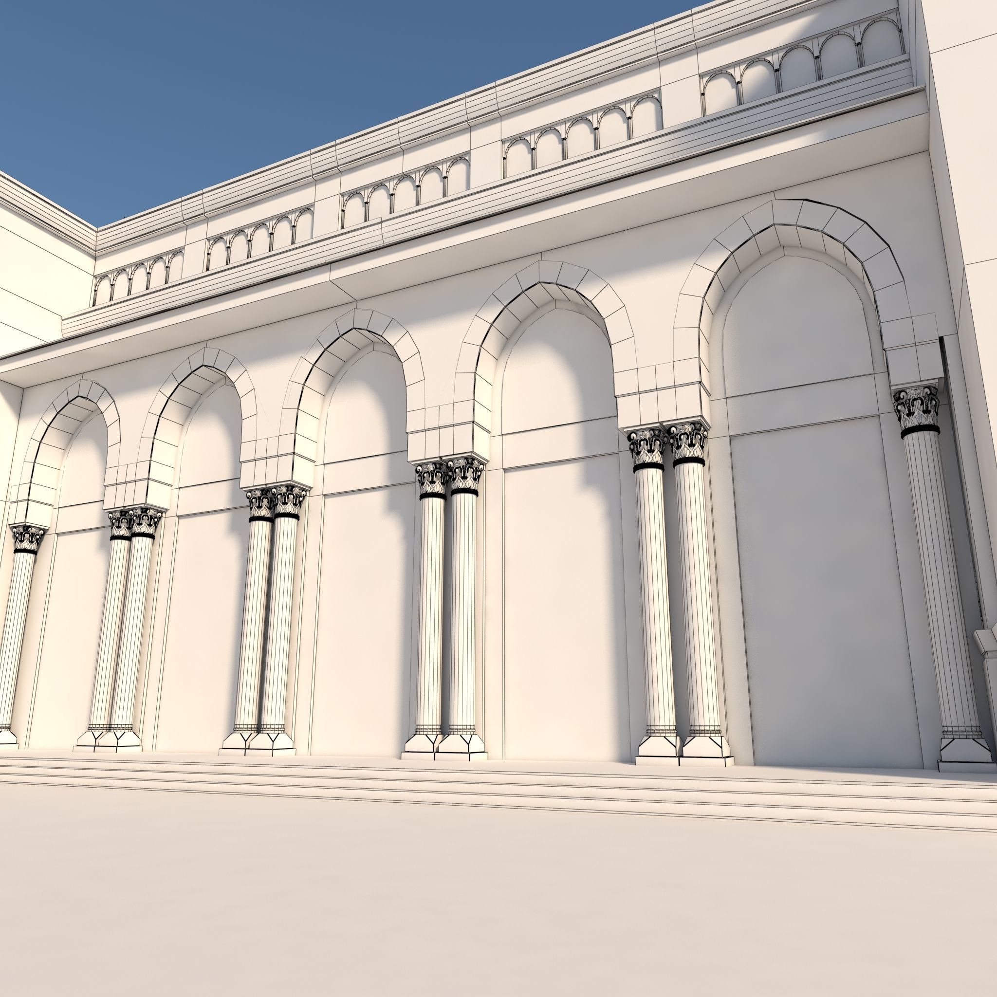 Masjid Nabawi 3D model_22