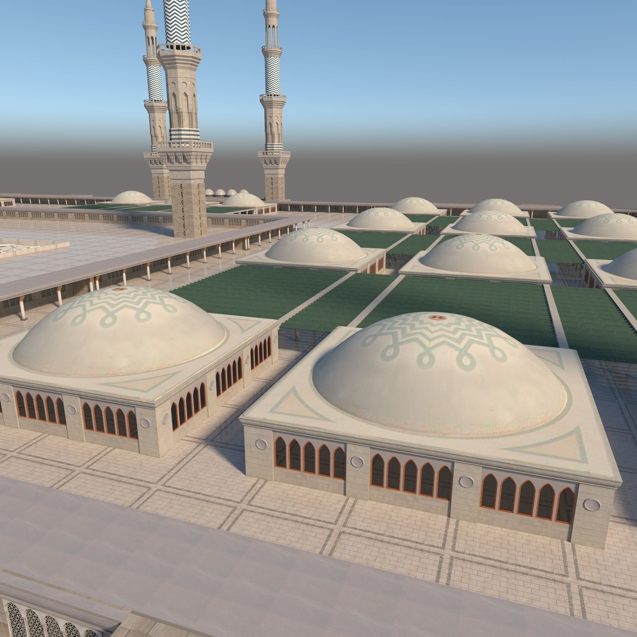 Masjid Nabawi 3D model_35