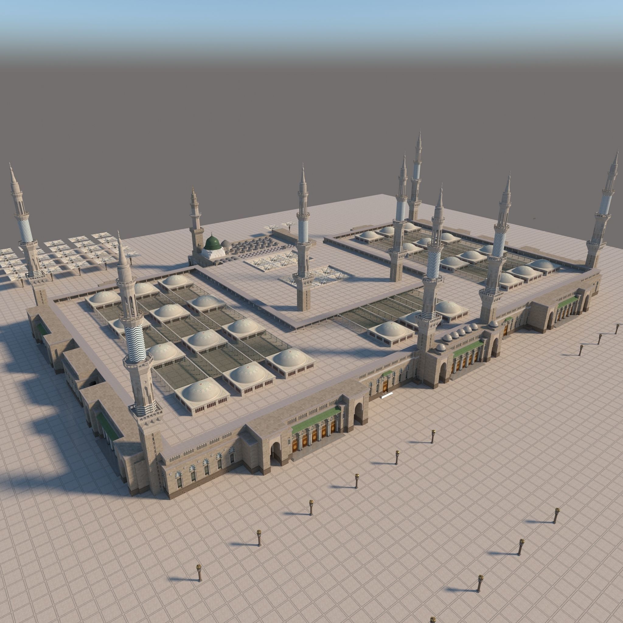 Masjid Nabawi 3D model_5