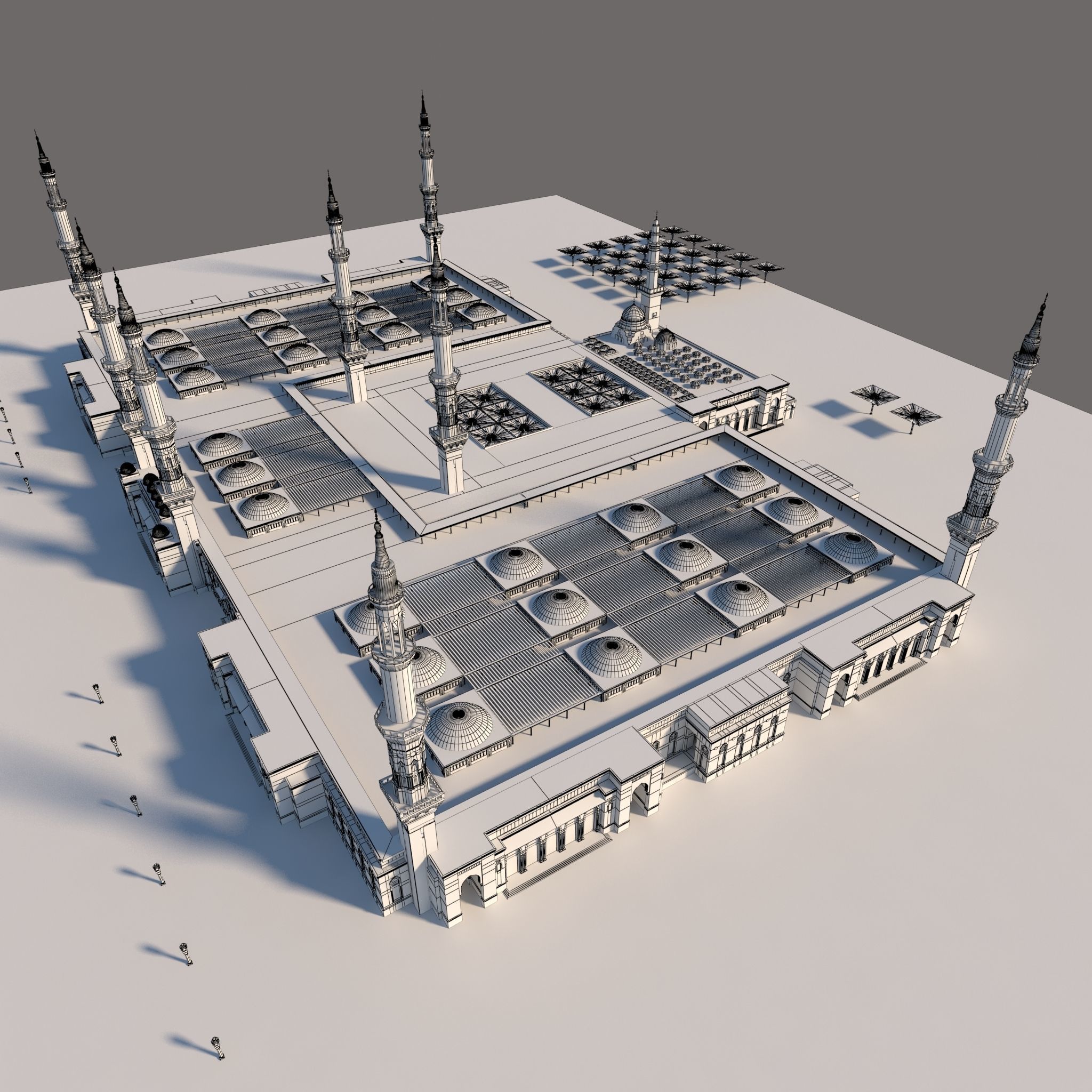 Masjid Nabawi 3D model_8