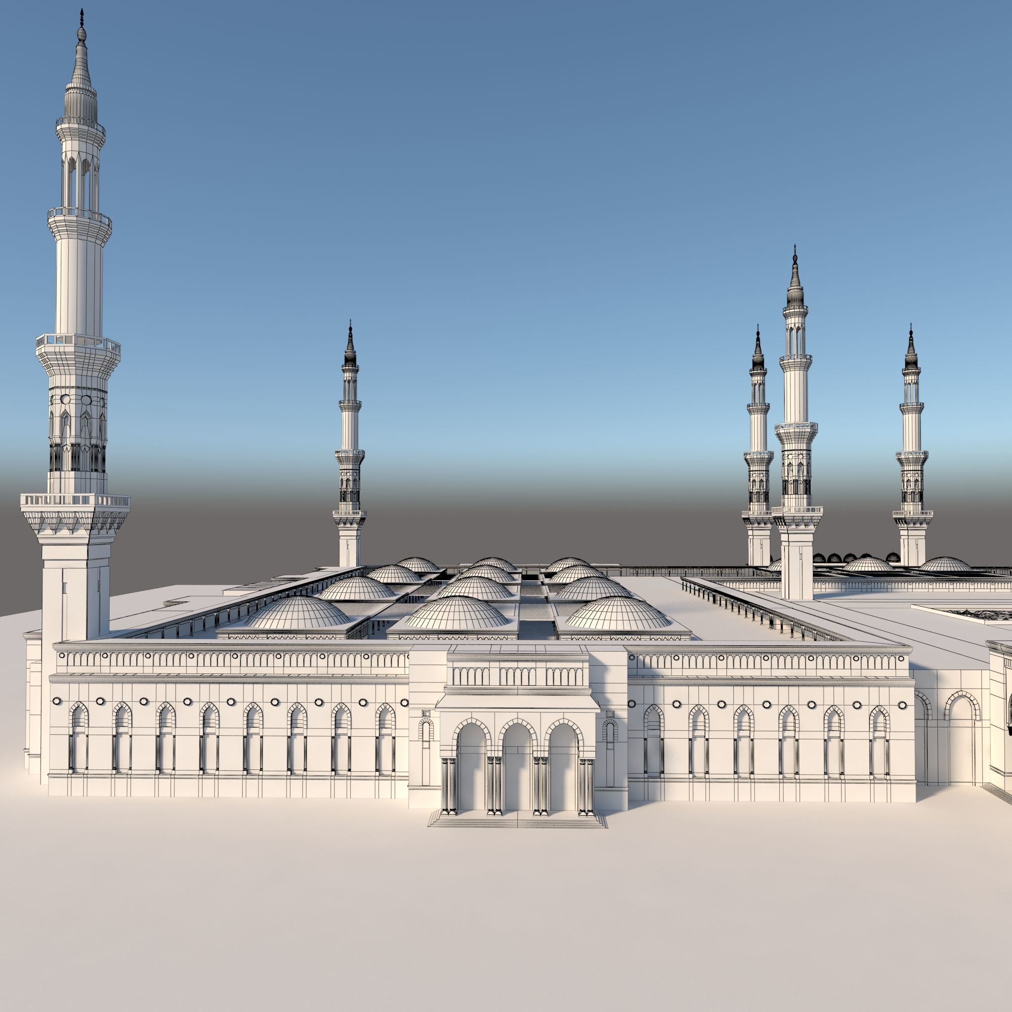 Masjid Nabawi 3D model_12