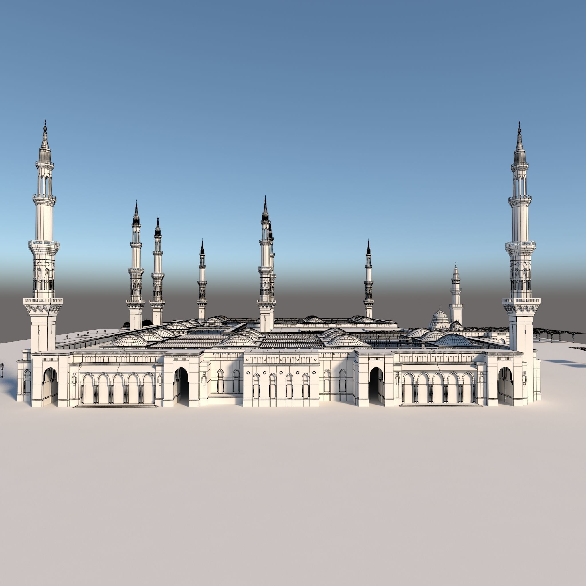 Masjid Nabawi 3D model_10