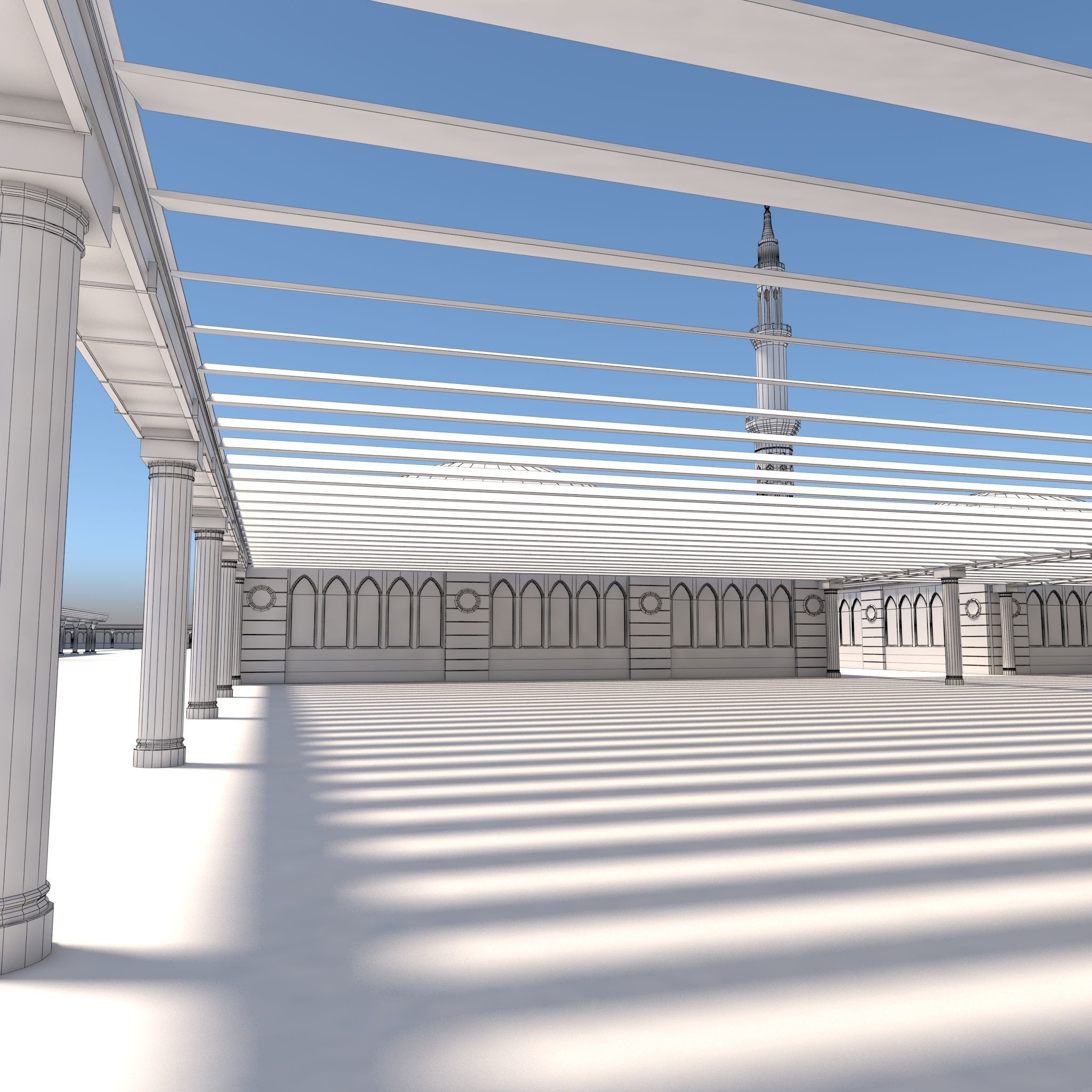 Masjid Nabawi 3D model_40