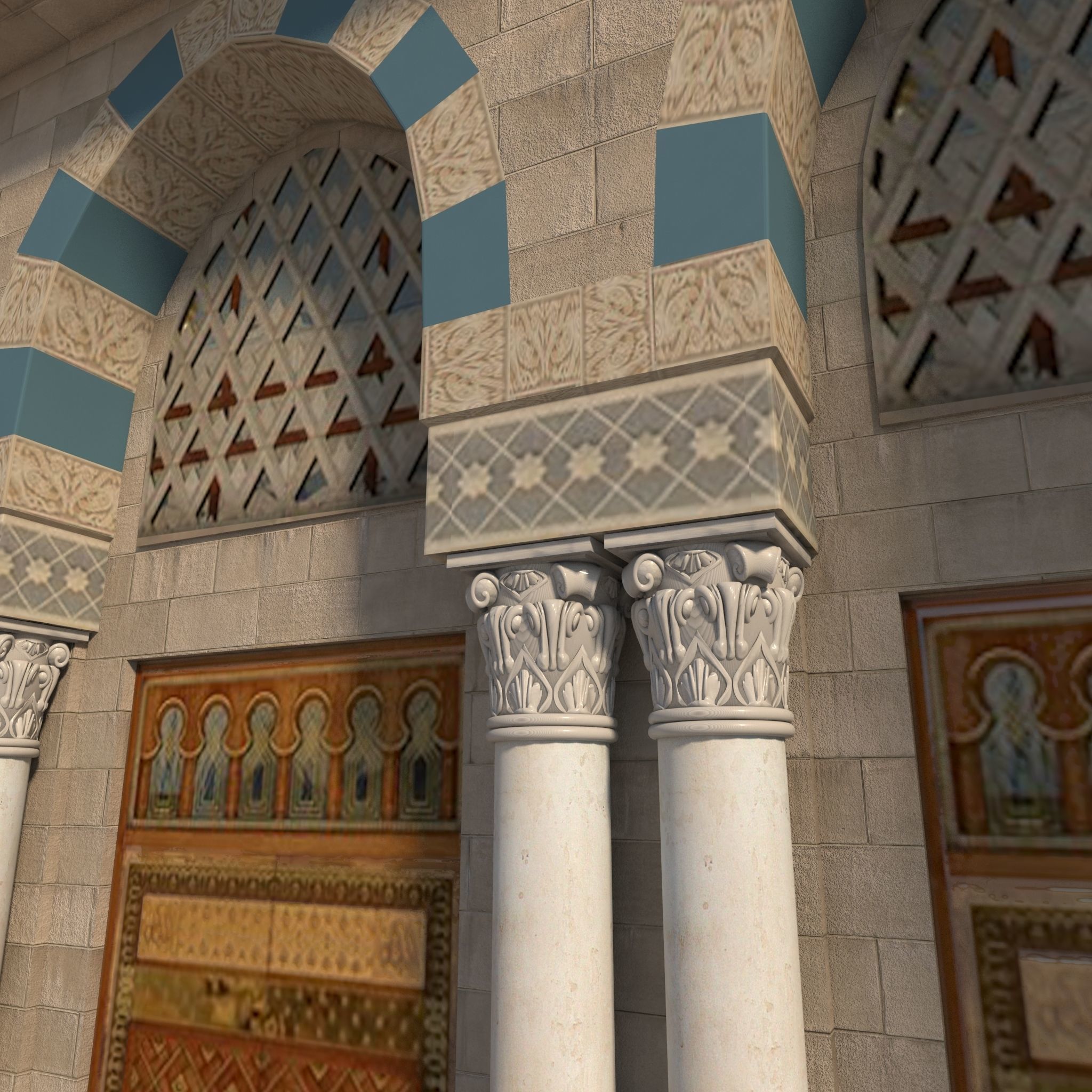 Masjid Nabawi 3D model_23