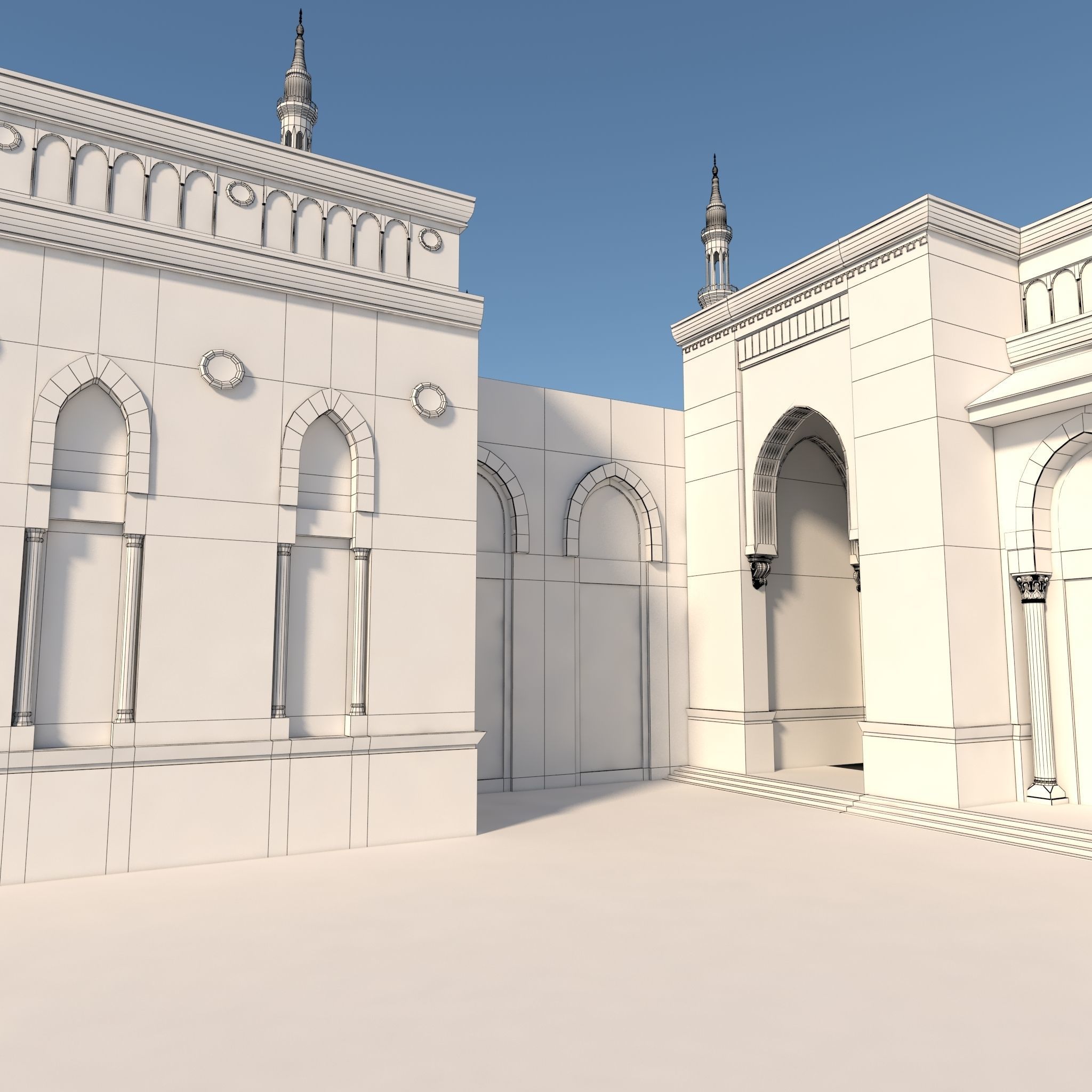 Masjid Nabawi 3D model_34