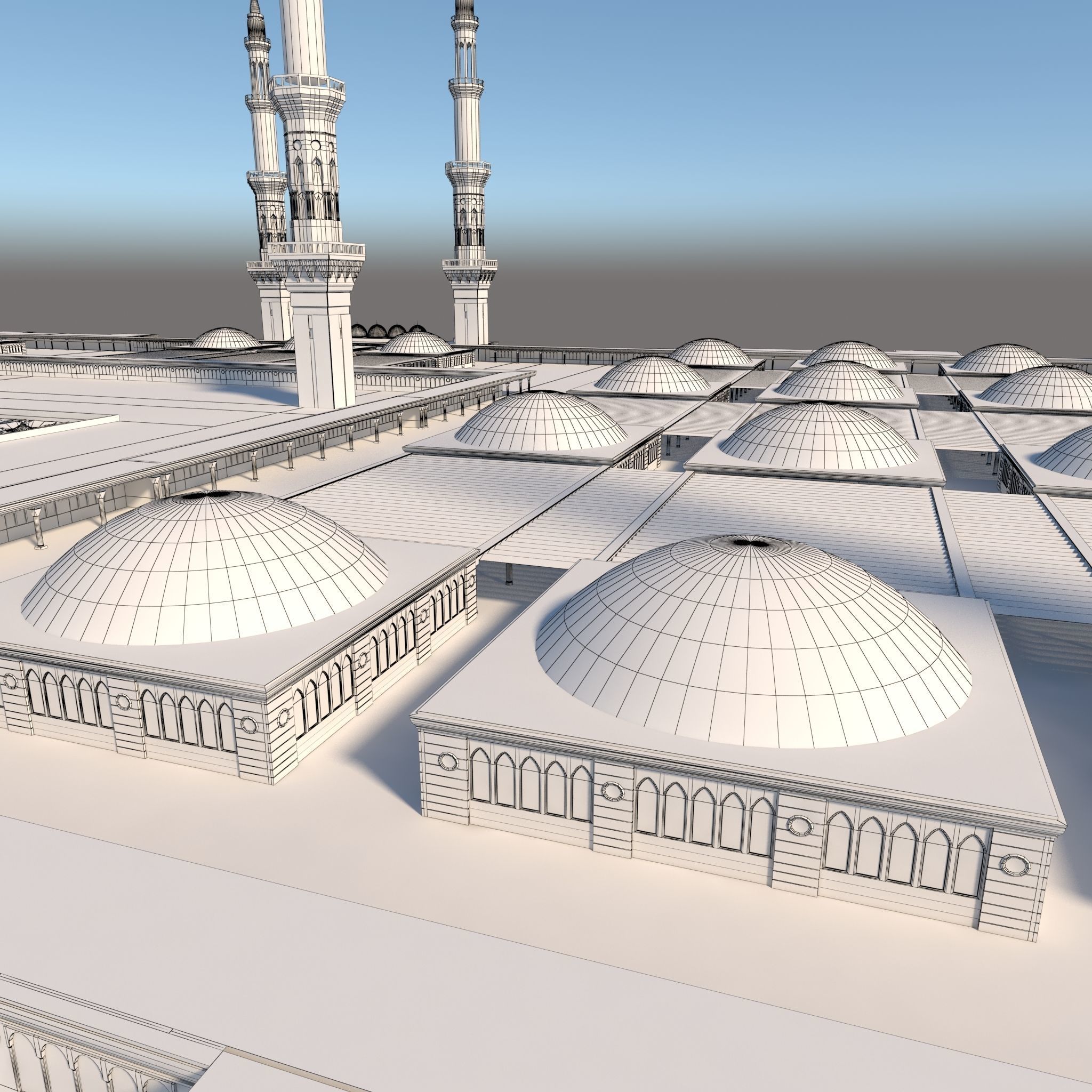 Masjid Nabawi 3D model_36