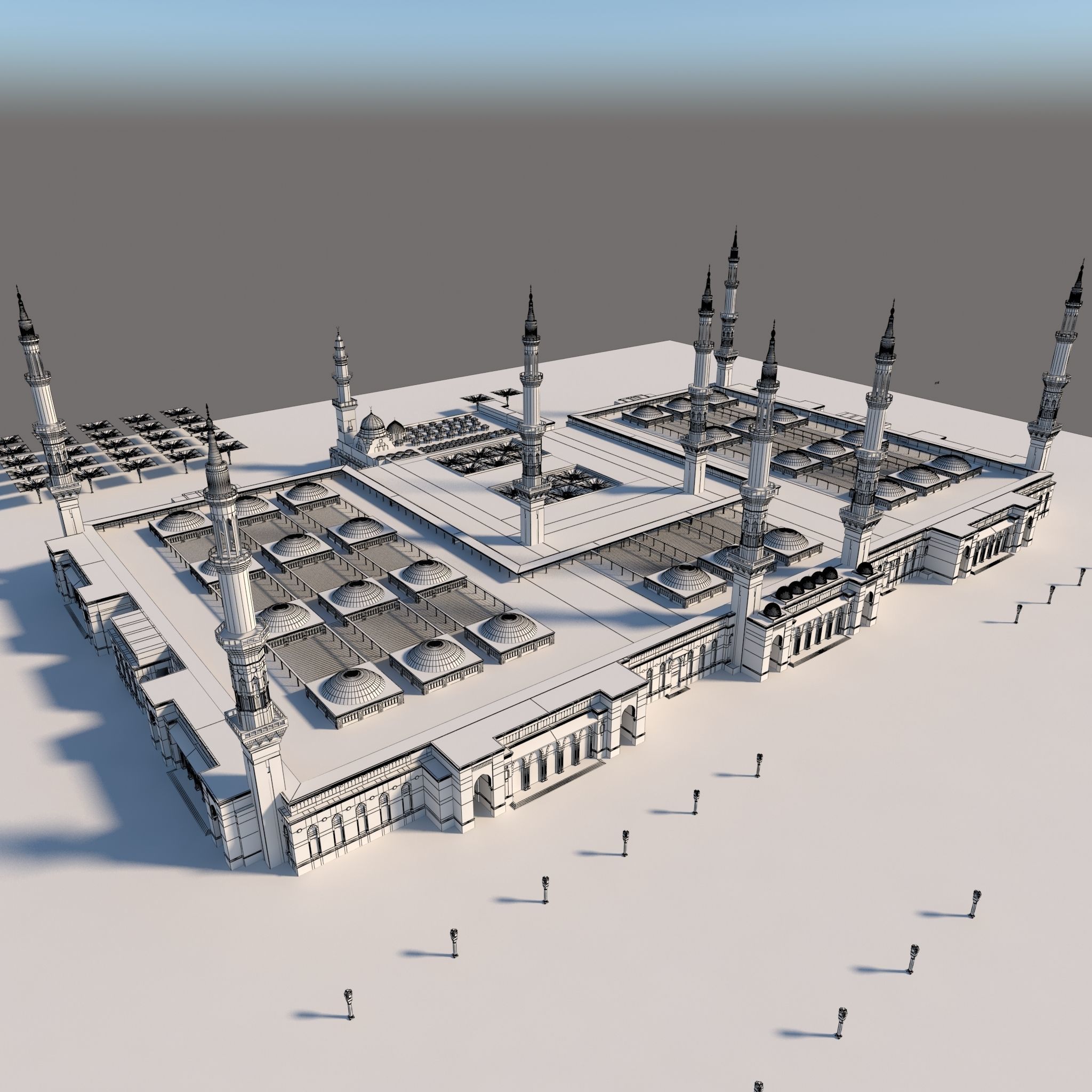 Masjid Nabawi 3D model_6