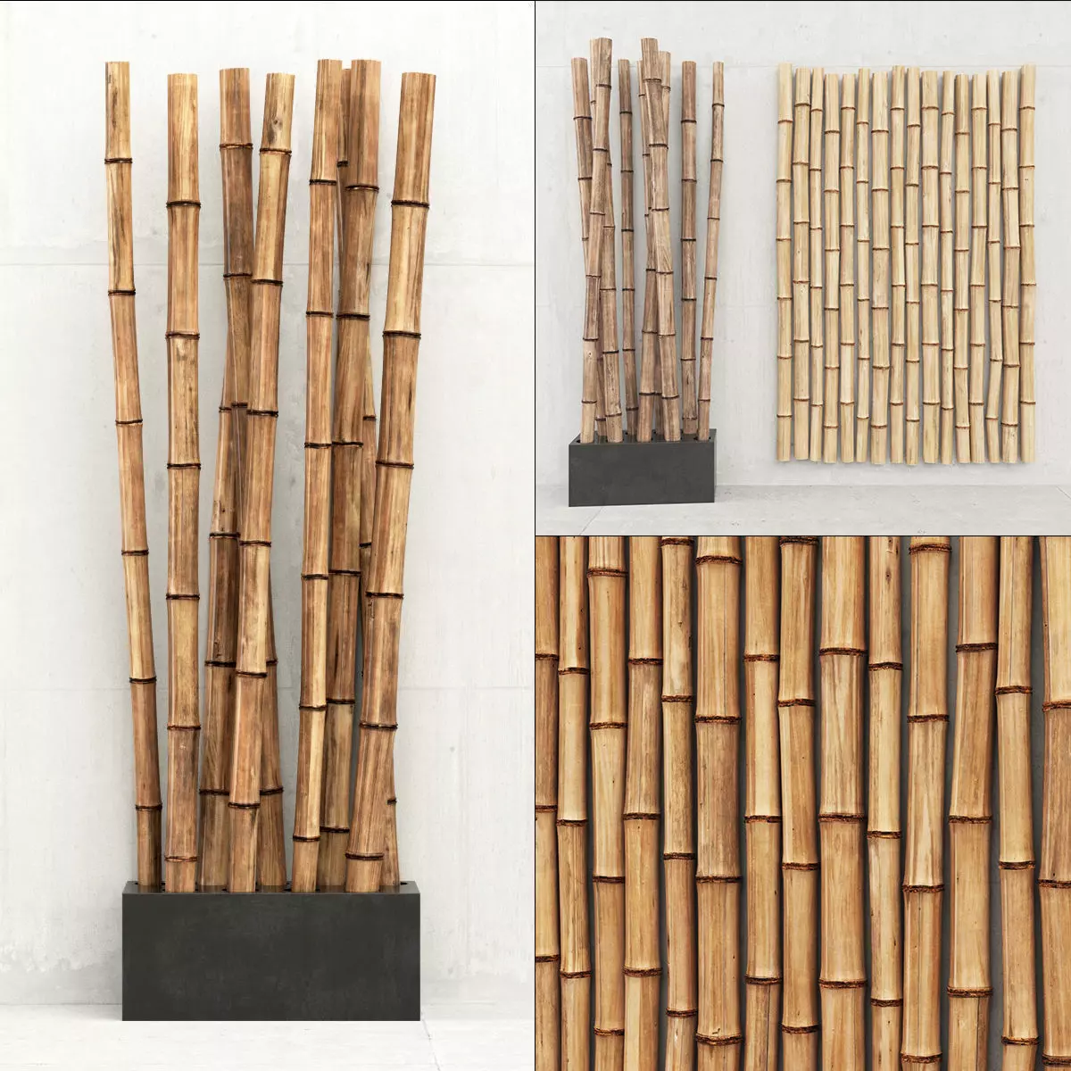 Bamboo decor n24 3D model_0