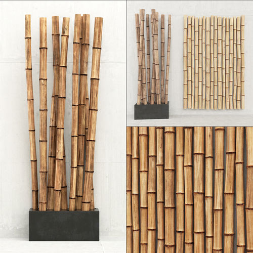 Bamboo decor n24 3D model