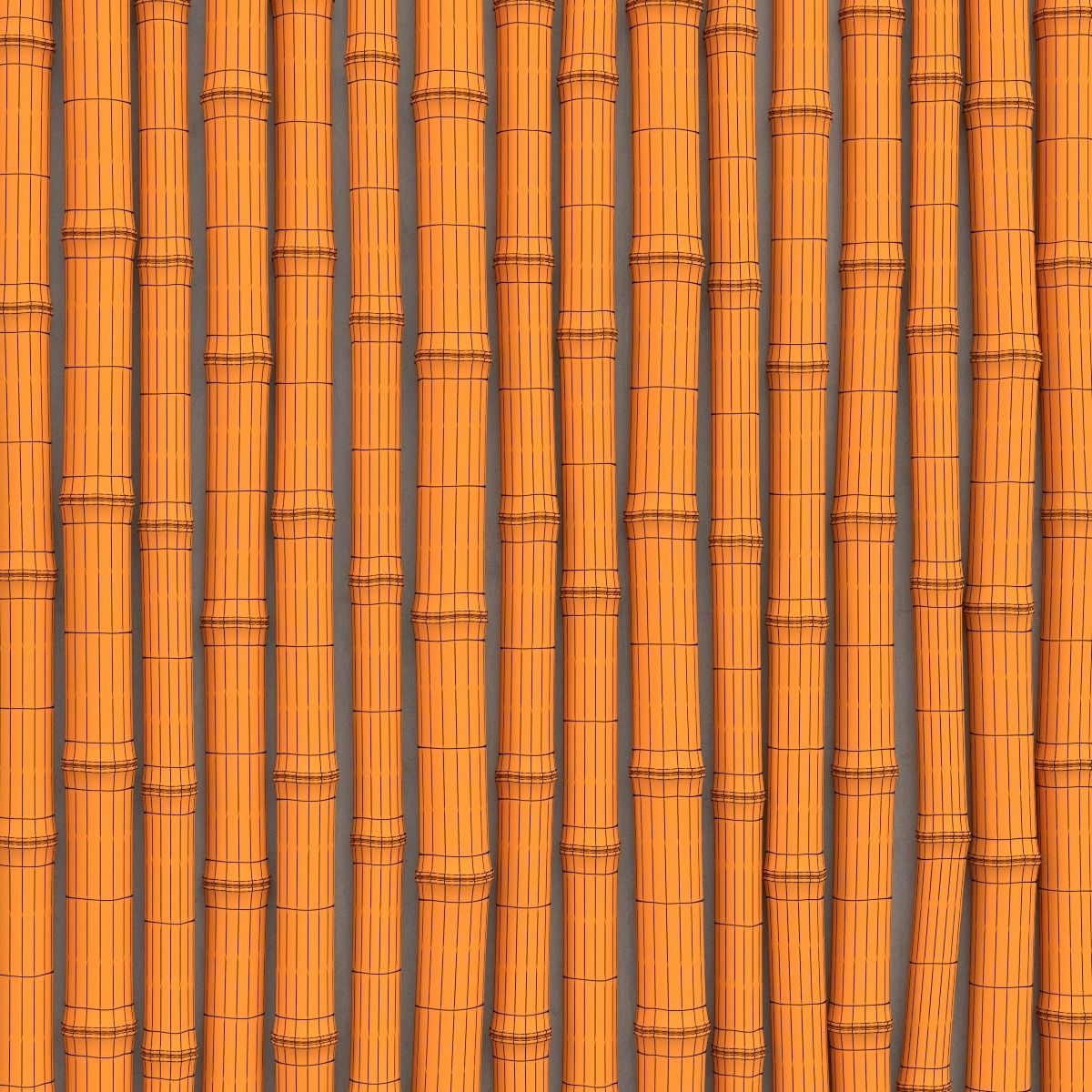 Bamboo decor n24 3D model_4