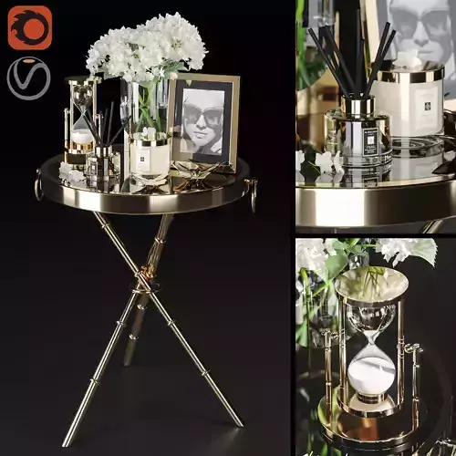 Decorative Set 10 3D model