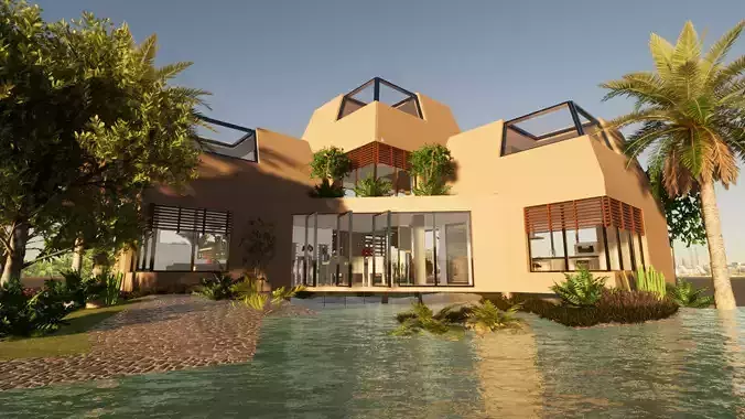 modern House 3D model