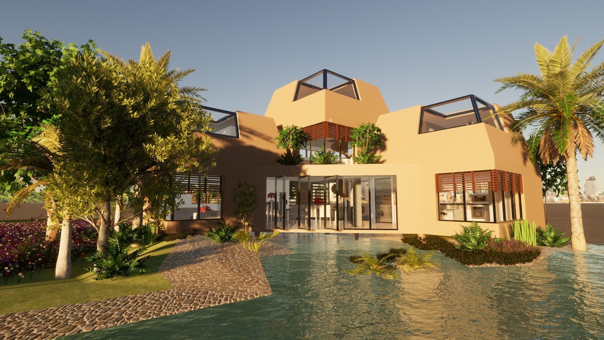 modern House 3D model_3