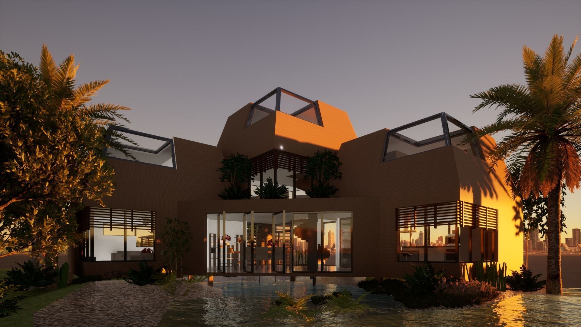 modern House 3D model_5