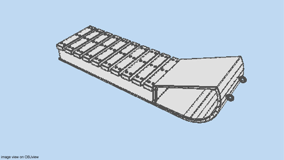 Sled - type 2 3D model_4