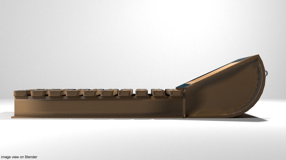 Sled - type 2 3D model_1