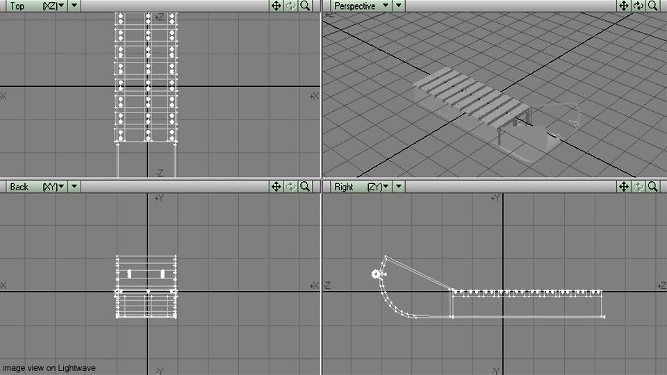 Sled - type 2 3D model_5