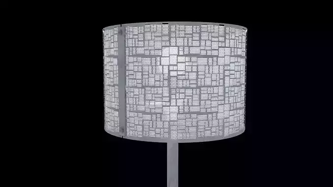 Floor Lamp - Modern series 1 3D model