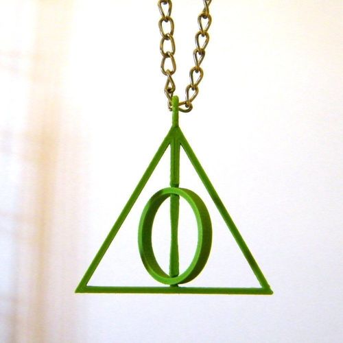 The deathly hallows 3D print model