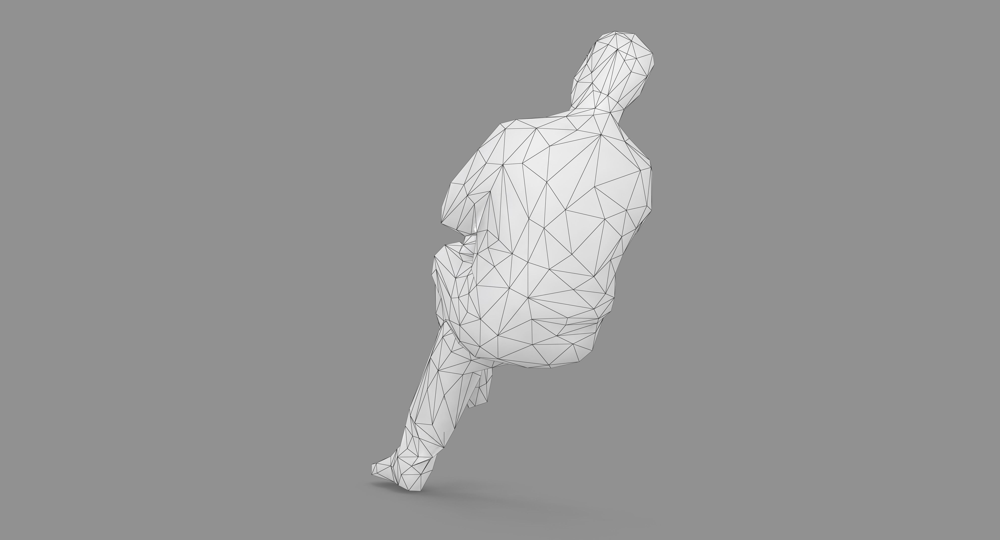 Man 1k 216 Low-poly 3D model_36