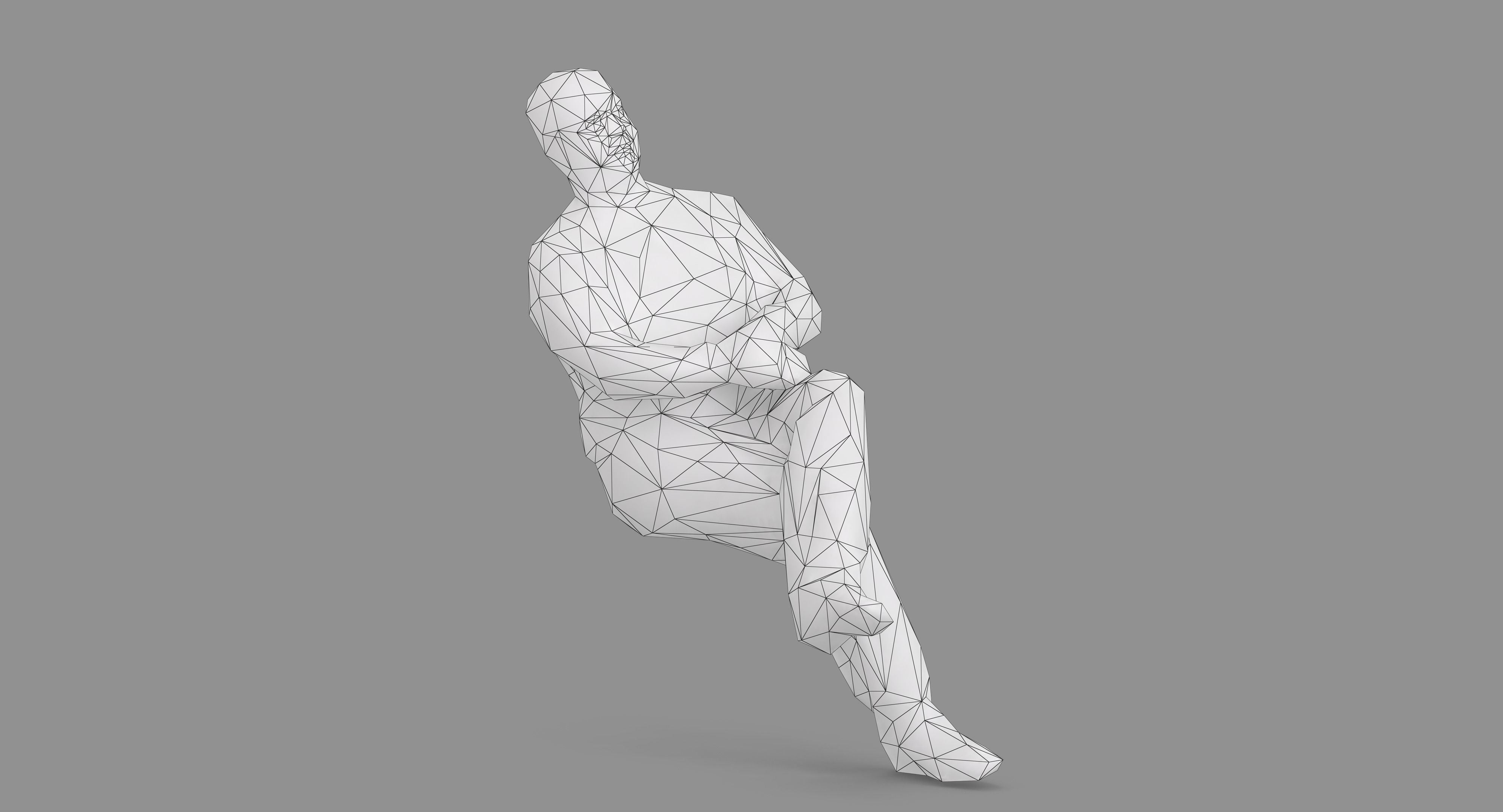 Man 1k 216 Low-poly 3D model_25