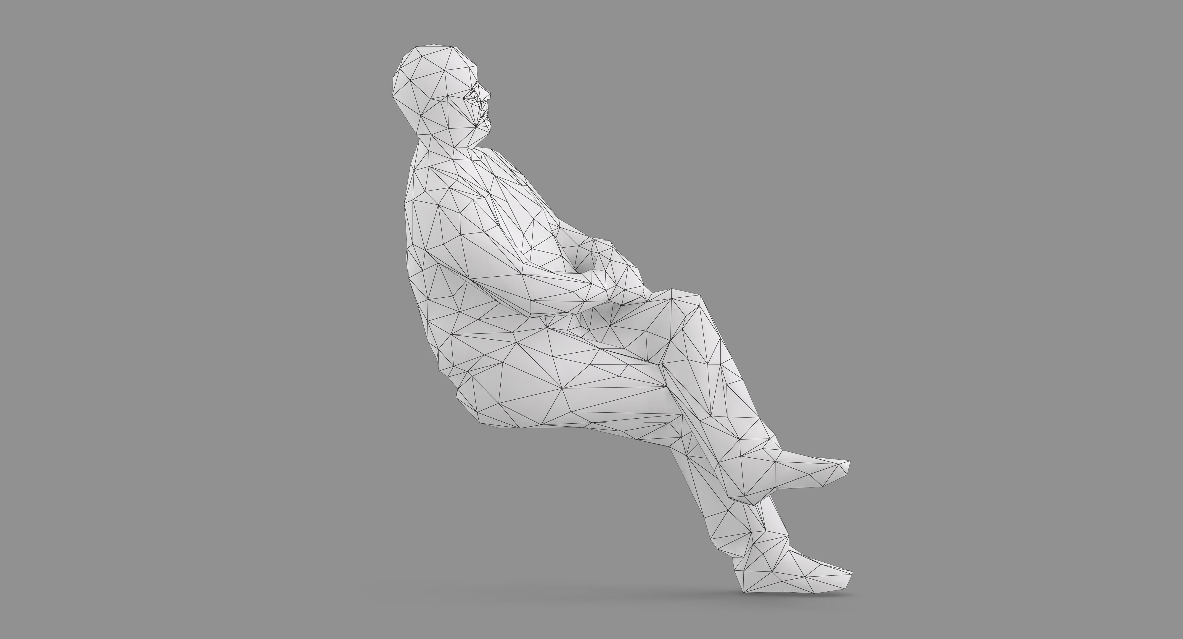 Man 1k 216 Low-poly 3D model_28